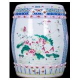 Chinese Famille Rose Porcelain Garden Seat