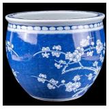 Chinese Blue and White Porcelain Ice Plum Planter