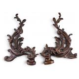 Ornate Bronze Mounts, 15 x 12 x 4 Inches