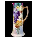 Antique Austrian Porcelain Tankard Pitcher