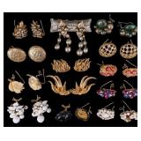 Vintage Wing Back Earrings