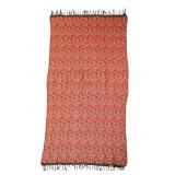 Vintage Kashmiri Shawl With Sequins