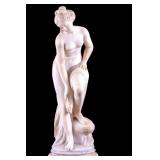 Sculpture of Venus Emerging From the Bath