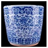 Chinese Blue and White Planter
