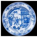 Chinese Blue and White Porcelain Charger Plate
