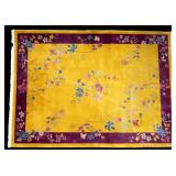 Early 20th C Chinese Art Deco Rug