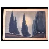 Japanese Woodblock Print Dawn Yoshijiro Urushibara