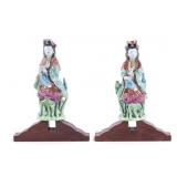 19th C Chinese Porcelain Figurines