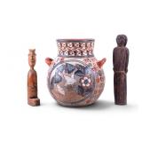 Tonalï¿½, Jalisco Hand-Painted Vessel and More
