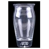 Simon Pearce Clear Blown Glass Vase