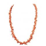 14K Gold and Coral Necklace