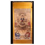 Antique Chinese Buddhist Scroll