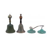 Tibetan Ghanta Bell & Tingsha Cymbals, Hand Bell