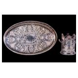 Two-Piece English Silverplate Pieces