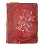 Antique 1900 German Global Postal Stamps Album