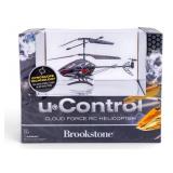 Brookstone RC Helicopter U-Control Cloud Force