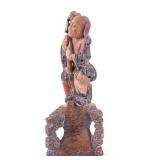 Carved Chinese Soapstone Sage Figurine