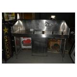 3 BAY RESTURANT SINK WITH 1 SIDE