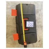 Black & Decker plastic tool box