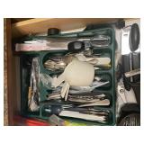 (2) Kitchen drawer cleanout
