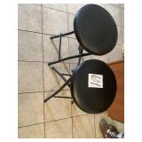 (2) Black stools