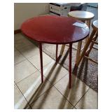 Wooden stools & table