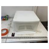 Single drawer organizer