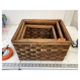 3 nesting baskets