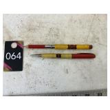 Antique IH and MM pencils, Minneapolis Moline one