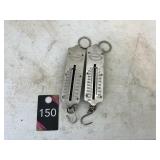 2 Central Chicago Scientific scales, new old