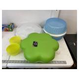 Tupperware and others, plastic ware
