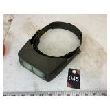 Head worn magnifying glasses