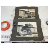 Vintage ice truck photos