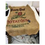 Speedy spud, gunnie sack, burlap construction