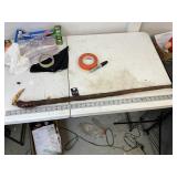 Walking cane carved w/ bone handle