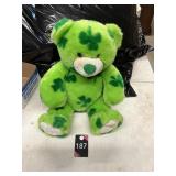 Build-A-Bear  Shamrock pattern
