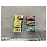7 Matchbox vehicles in original packaging