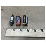 (3) Vintage Mini Spark Plugs, AC, Champion, Bosch
