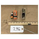 (2) Vintage Spark Plugs, (1) Defiance, (1)