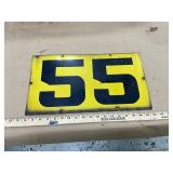 ï¿½55ï¿½ sign single sided 10ï¿½ x 18ï¿½