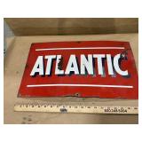 Atlantic Single Sided Porcelain Sign