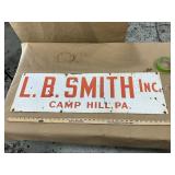 L. B. Smith Inc. Camp Hill Pa. Single sided sign