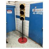 Vintage Gargoyle Mobiloil Cast Iron Base w/