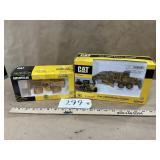1/50 Cat 825B Compactor & Cat 140H Grader by