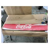 Coca-Cola partial sign metal