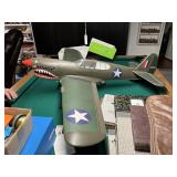 P-51 gas powered model plane