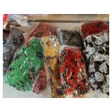 12- Fashion scarves. New old stock