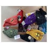 12- Assorted Head bands/ear warmers. New old