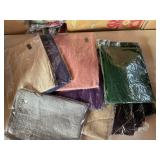 12- Scarves. Assorted colors. New old stock