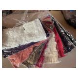 12- Fashion scarves. New old stock